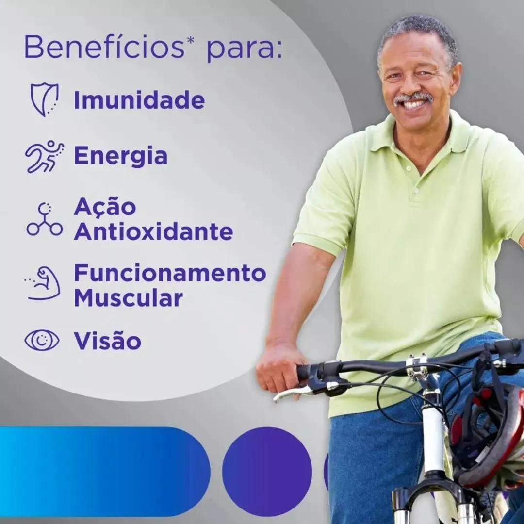 SUPLEMENTO EM COMPRIMIDOS CENTRUM  SELECT HOMEM +50 VITAMINAS HOMEM +50 EM CAIXA 30 UN SEM Sabor