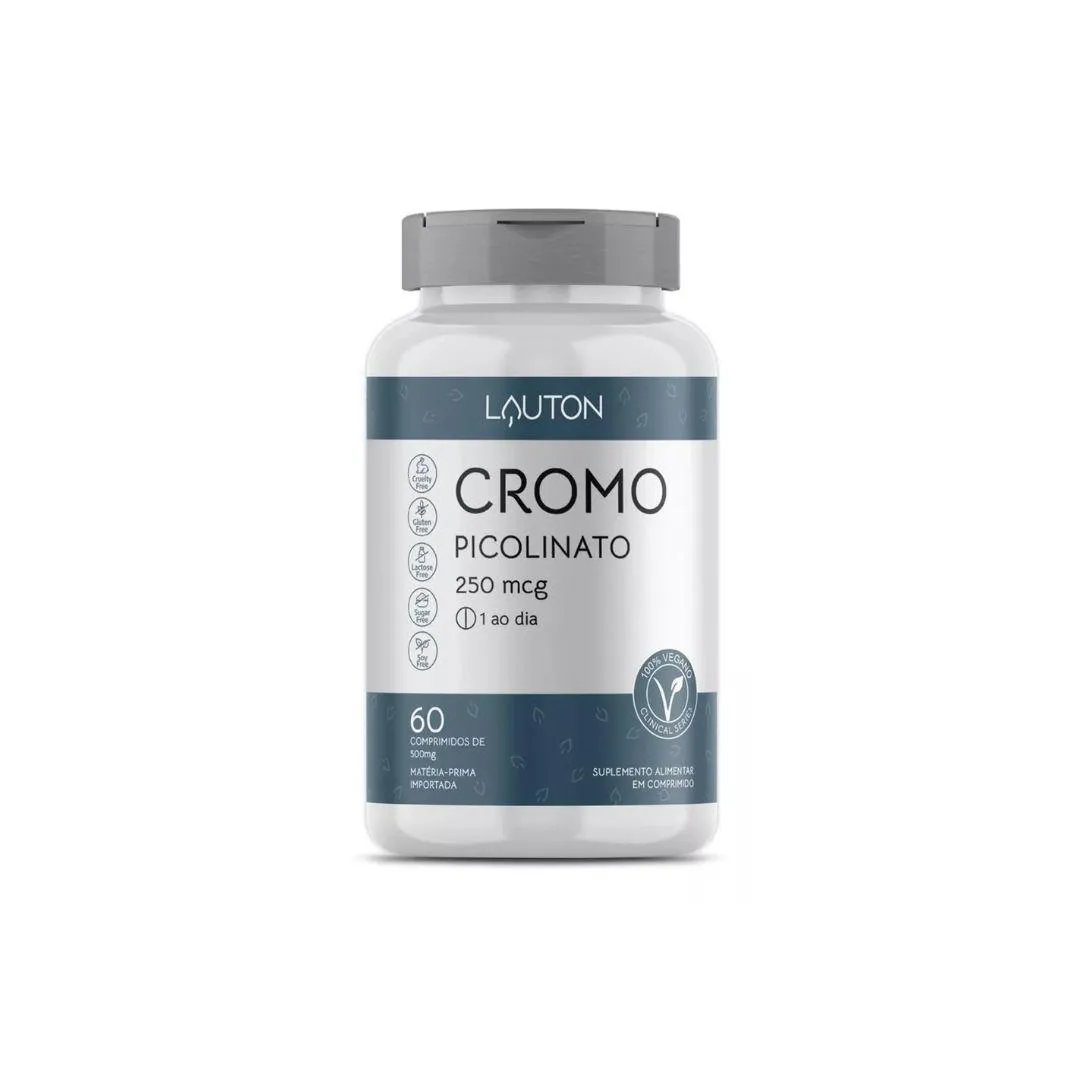 PICOLINATO DE CROMO 250MCG - 60TABLETS - M P IMPORTADO