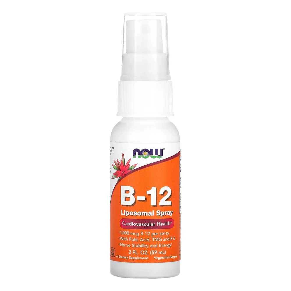 VITAMINA B-12 NOW FOODS SPRAY 59ML IMPORTADO