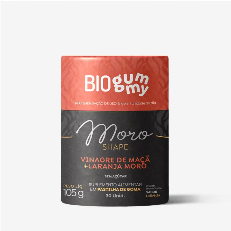 MORO SHAPE - VINAGRE DE MAçã E LARANJA MORO - BIO GUMMY