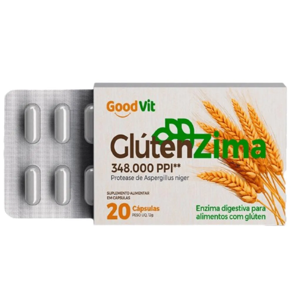 GLúTENZIMA C/20 CáPSULAS - GOOD VIT