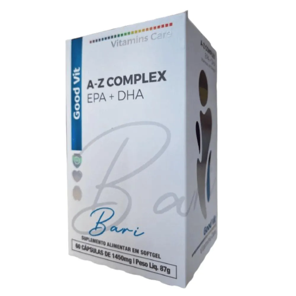 BARI A-Z COMPLEX C/60 CáPSULAS SOFTGEL - GOOD VIT
