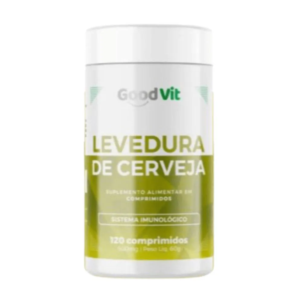 LEVEDURA DE CERVEJA C/120 COMPRIMIDOS - GOOD VIT