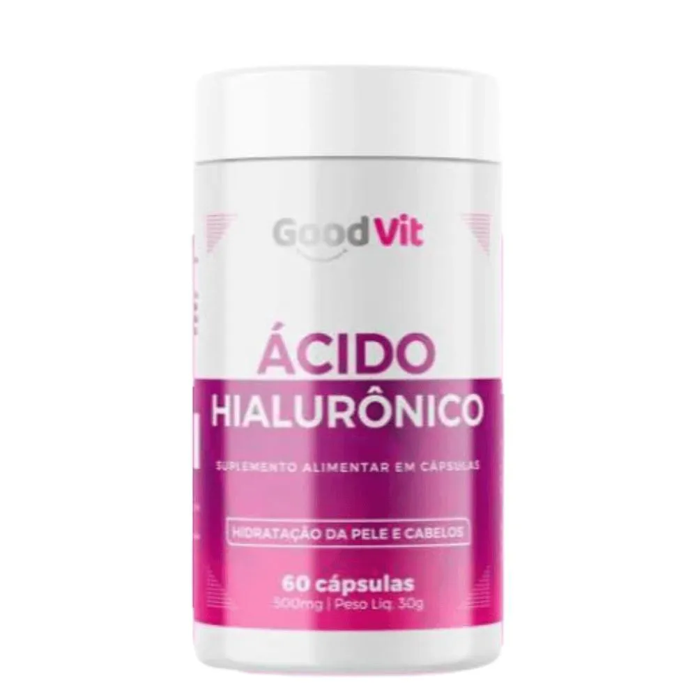 ÁCIDO HIALURôNICO C/60 CáPSULAS - GOOD VIT