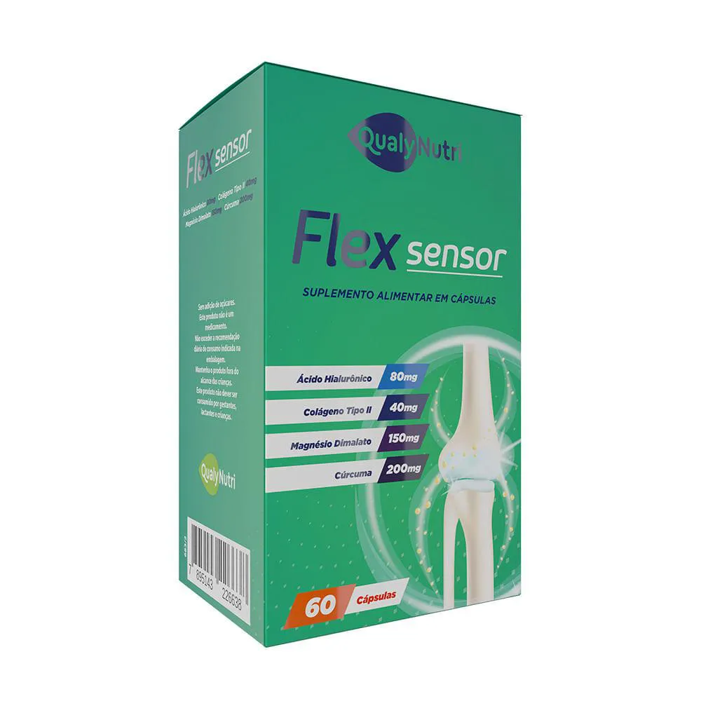 FLEX SENSOR C/60 CáPSULAS - QUALY NUTRI