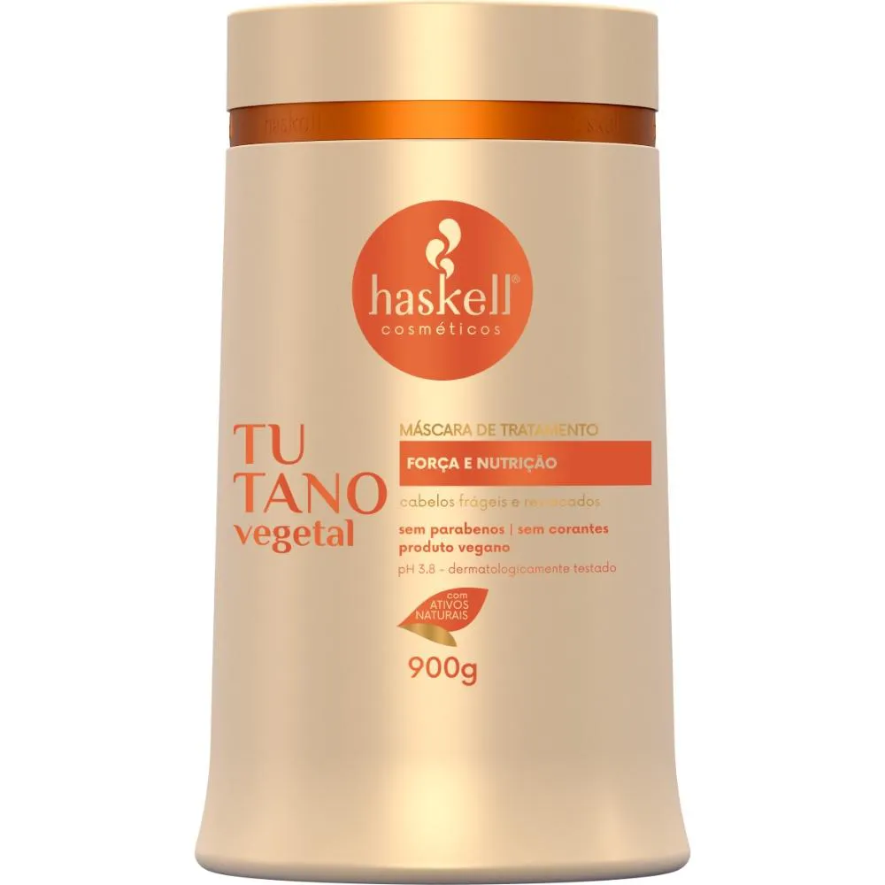 MASCARA HASKELL TUTANO FORçA E NUTRIçãO 900 ML