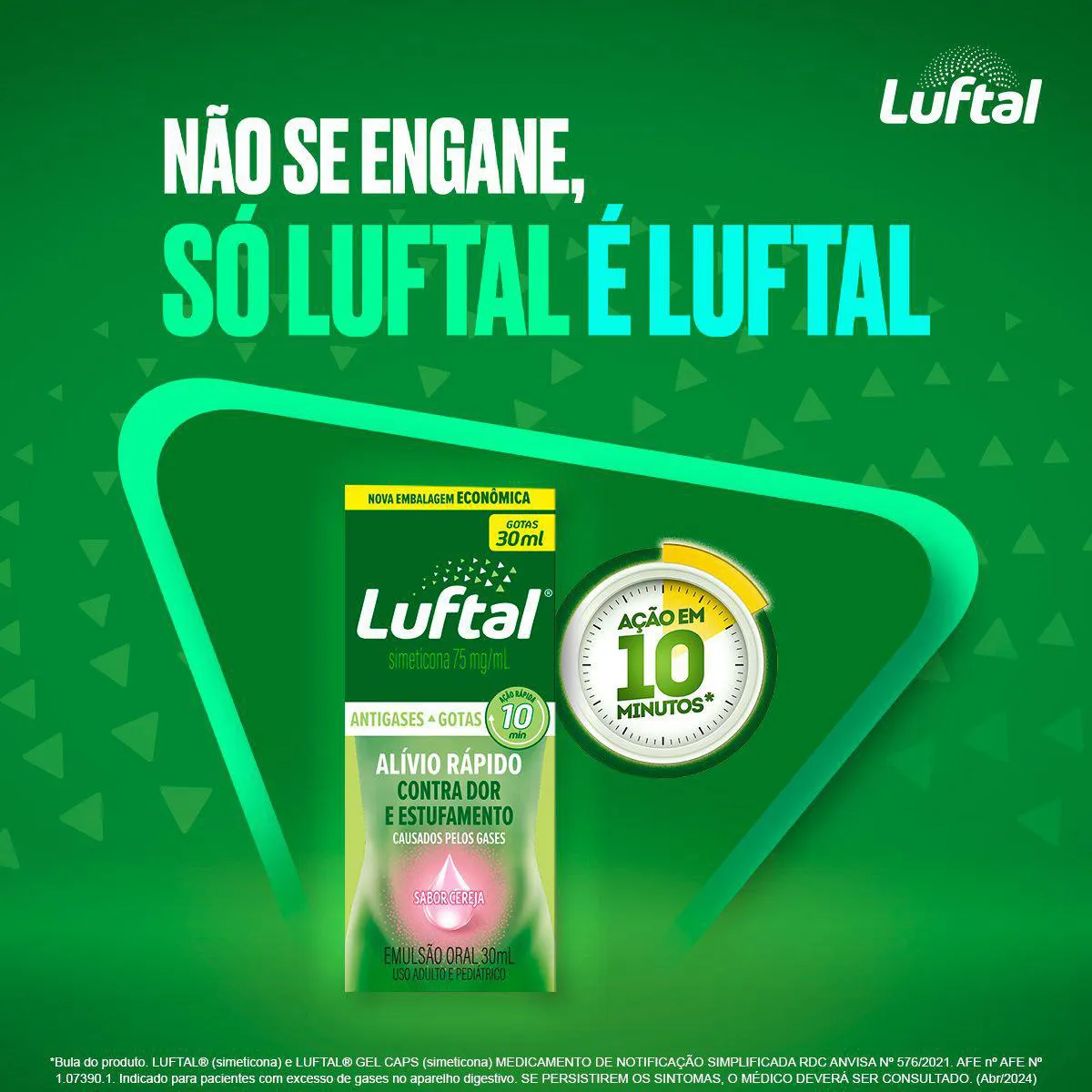 Luftal Gotas 75mg/ml com 30ml | Drogasil