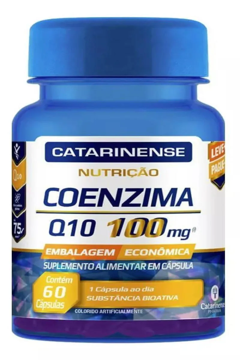 SUPLEMENTO CATARINENSE COENZIMA Q10 BIOATIVA 100MG 60CPS