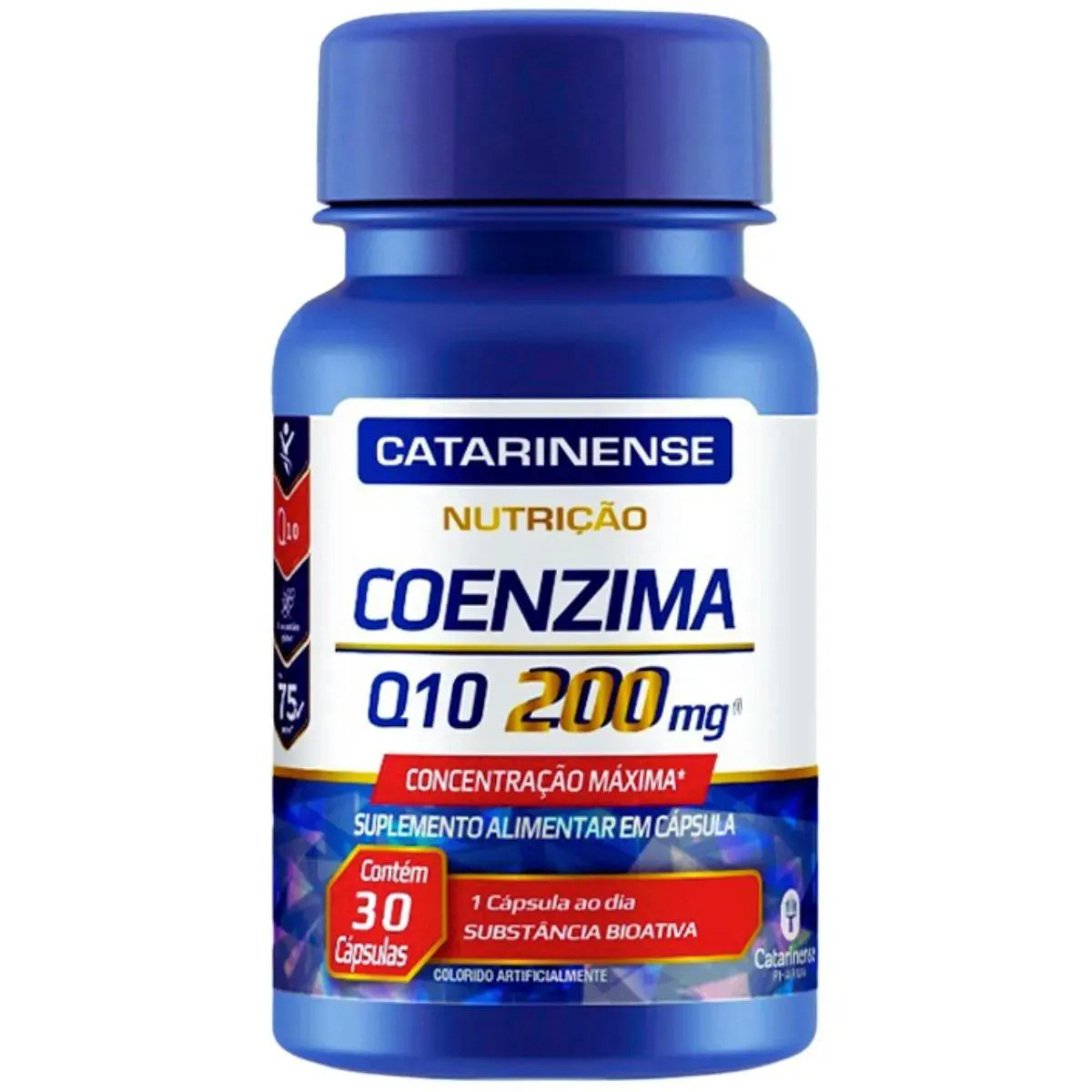 Suplemento Catarinense Coenzima Q10 Bioativa 200Mg 30Cps