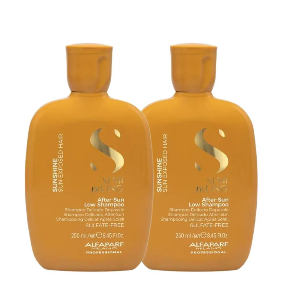 ALFAPARF SEMI DI LINO SUNSHINE KIT 2 SHAMPOO 250ML