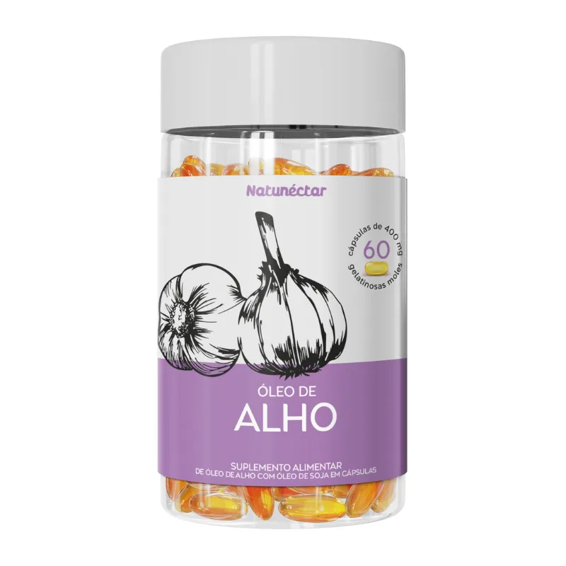 Óleo de Alho 400mg 60 Cápsulas - Natunéctar