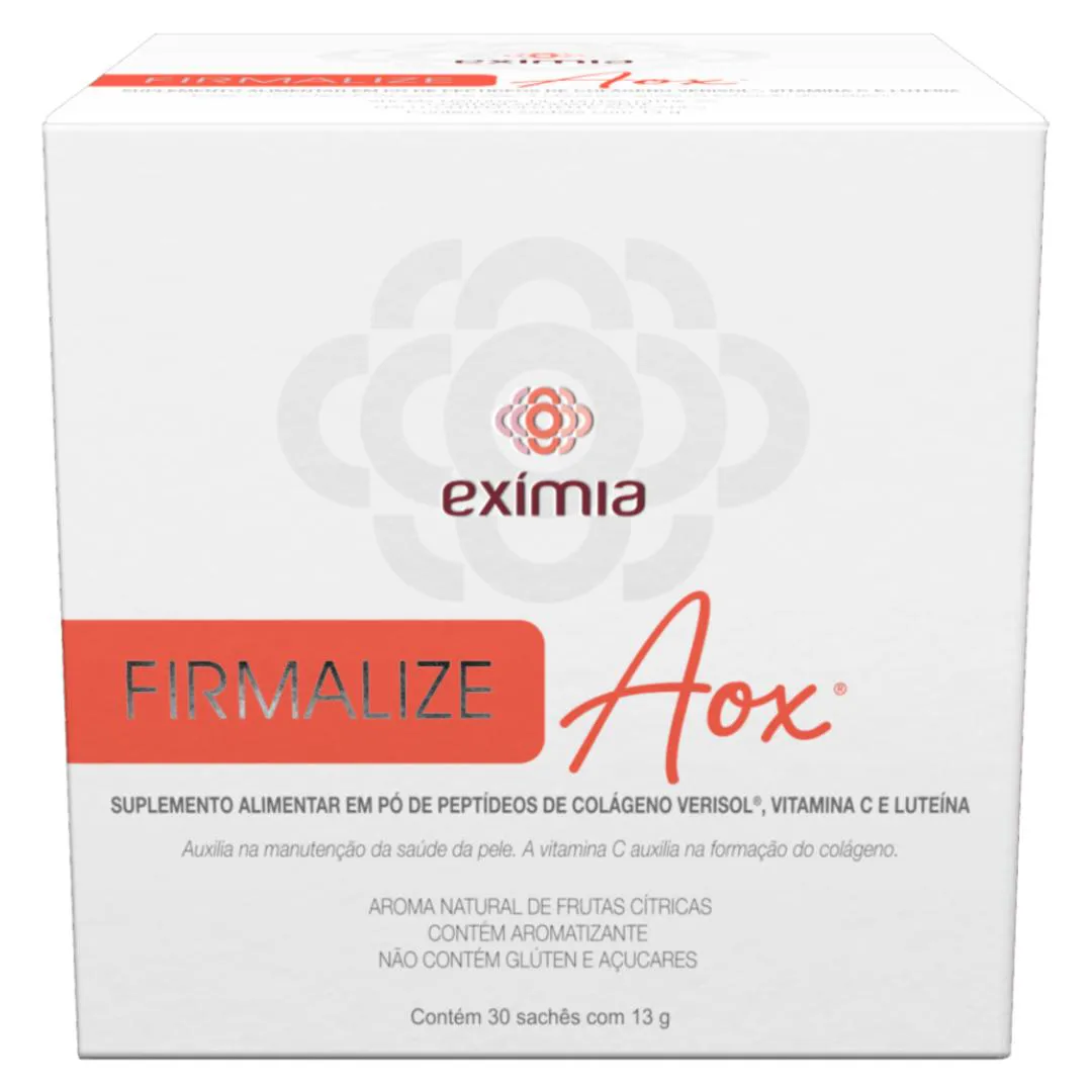 FQM MELORA EXíMIA FIRMALIZE AOX SUPLEMENTO ALIMENTAR COM 30 SACHêS 13G CADA (7898040329082)
