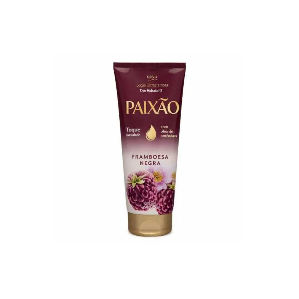 LOçãO HIDRATANTE PAIXãO FRAMBOESA NEGRA 200ML