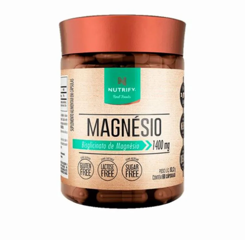 MAGNéSIO 1400MG 60 CAPSULAS NUTRIFY