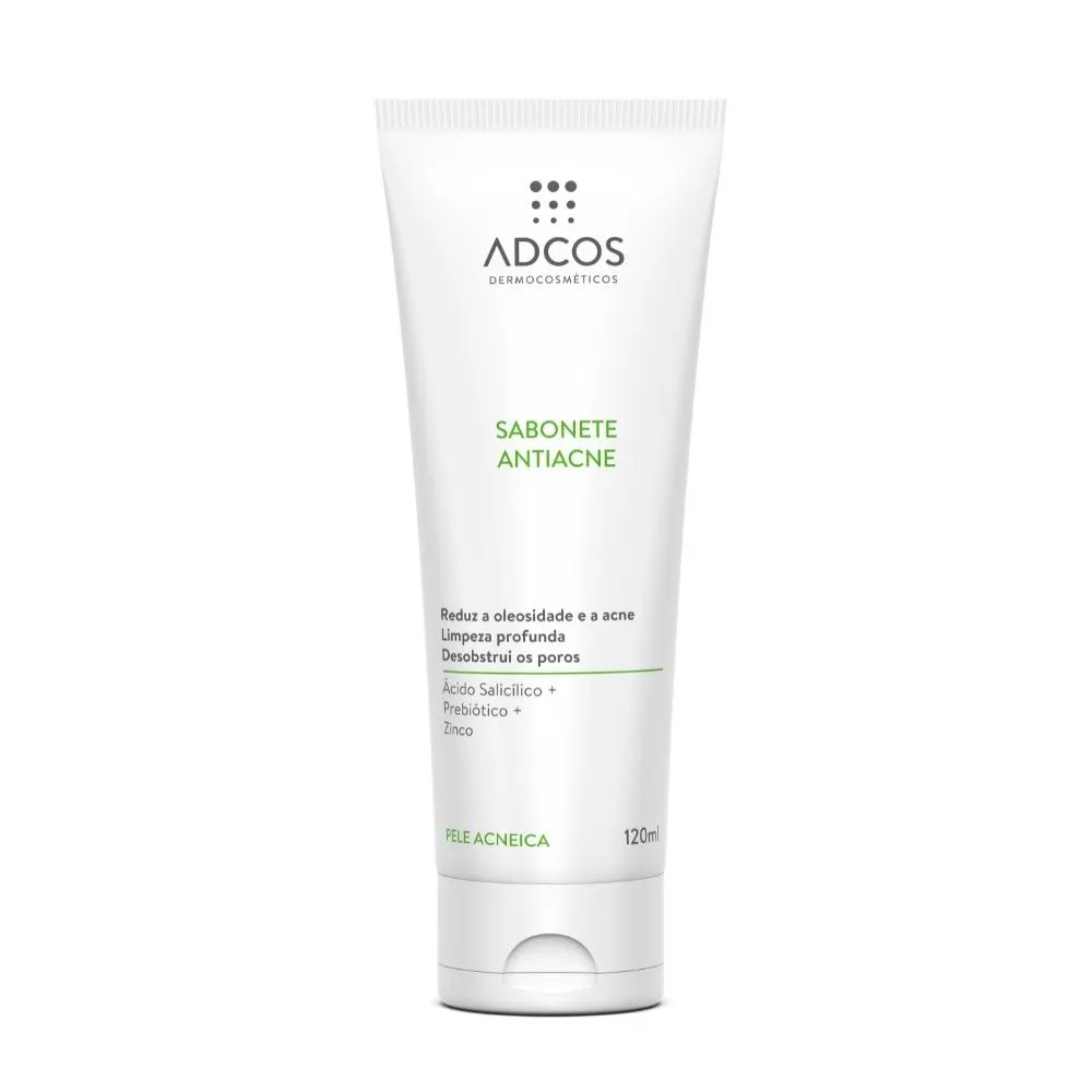 SABONETE ANTIACNE ADCOS ACNE SOLUTION 120ML