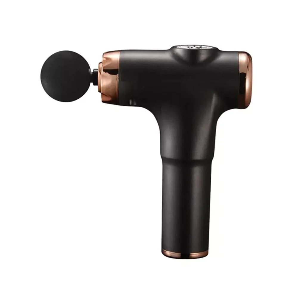 MINI MASSAGEADOR FACIAL RELAXAMENTO MUSCULAR 6 NÍVEIS Preto
