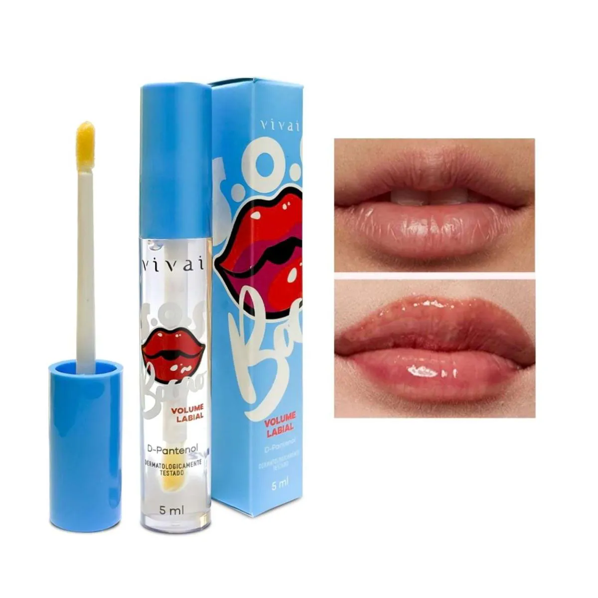 GLOSS LABIAL INCOLOR SOS BOCãO VIVAI