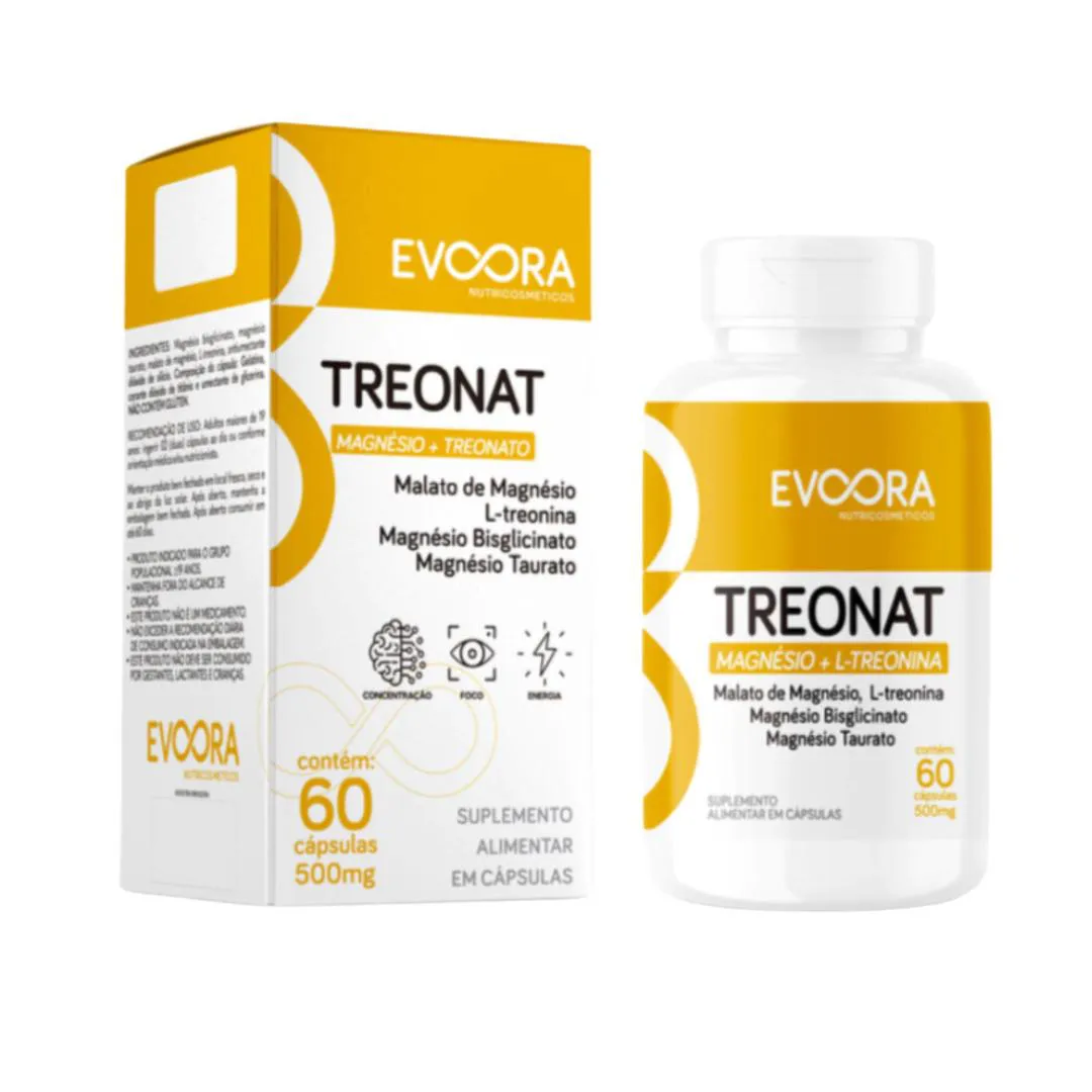 MAGNéSIO TREONAT 60 CáPSULAS EVORA