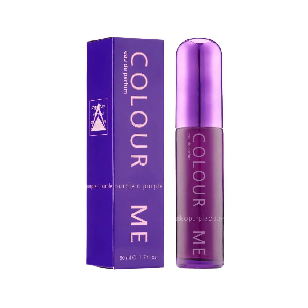 COLOUR ME FEMME PURPLE EAU DE PARFUM FEMININO 50ml