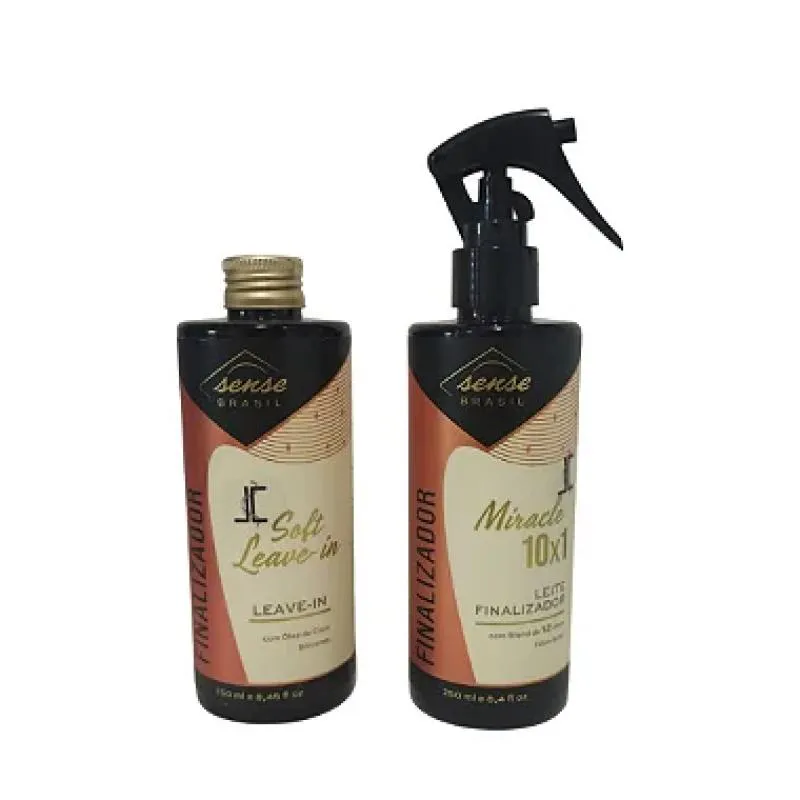 SENSE BRASIL - KIT DUO (MIRACLE + SOFT) 250ML