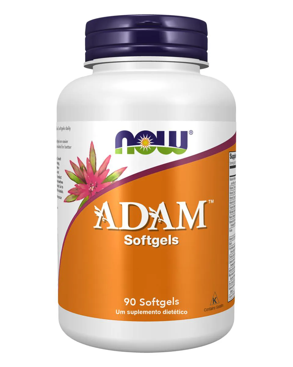 ADAM MULTIVITAMíNICO MASCULINO (90 VCAPS) NOW FOODS