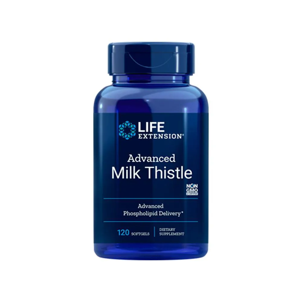ADVANCED MILK THISTLE (120 VCAPS) LIFE EXTENSION