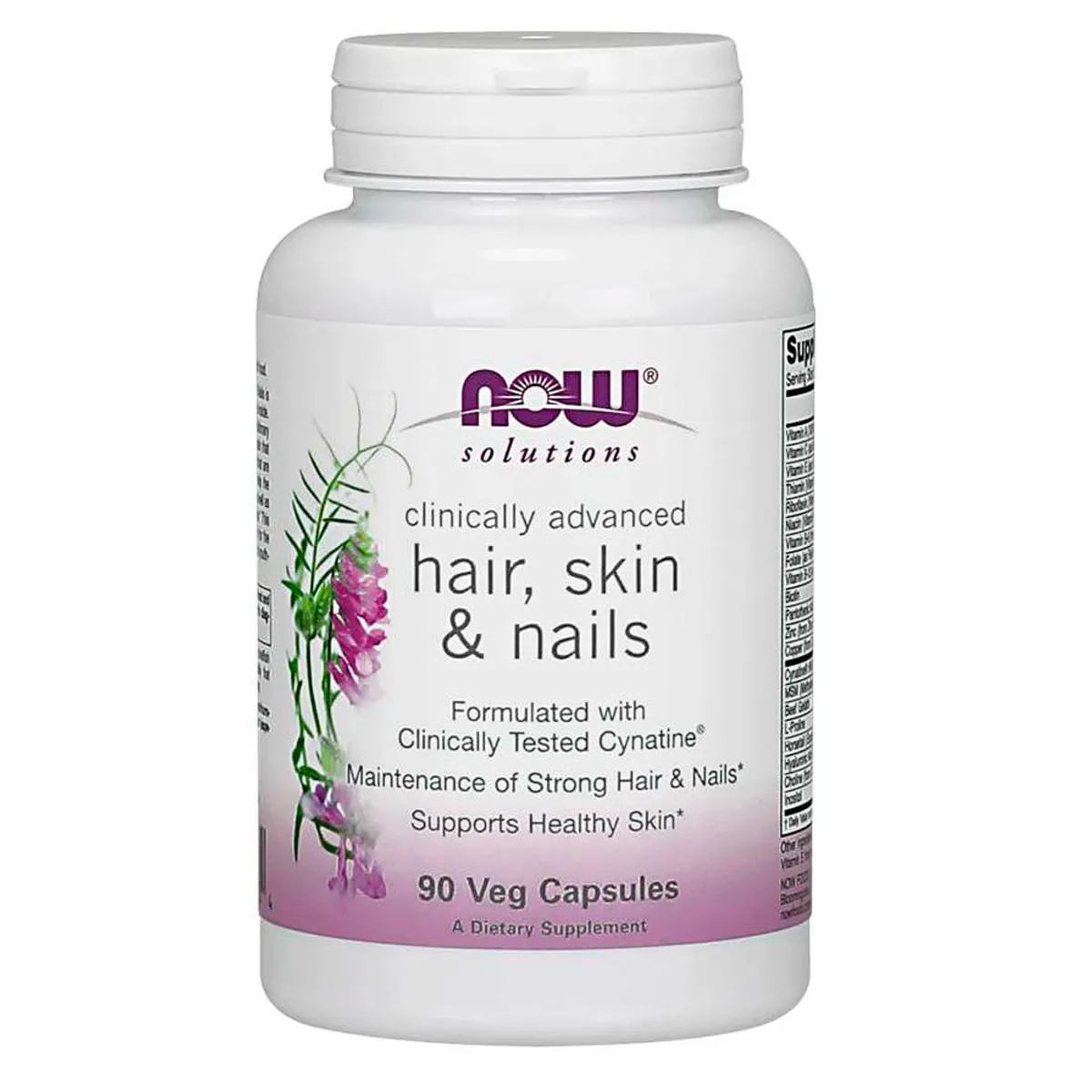 CLINICAL HAIR SKIN E NAILS (90 VCAPS) NOW FOODS