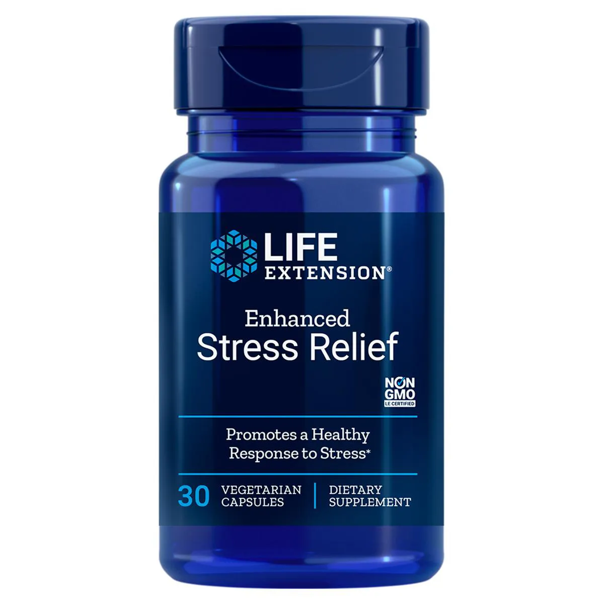 ENHANCED STRESS RELIEF ALíVIO ESTRESSE 30CAPS LIFE EXTENSION