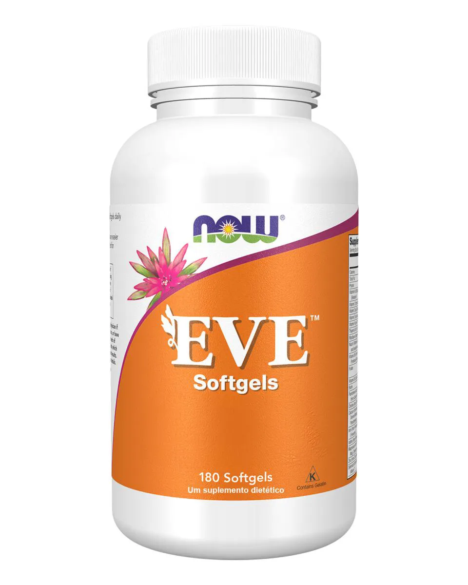EVE MULTIVITAMíNICO FEMININO  (180 SOFTGELS) NOW FOODS
