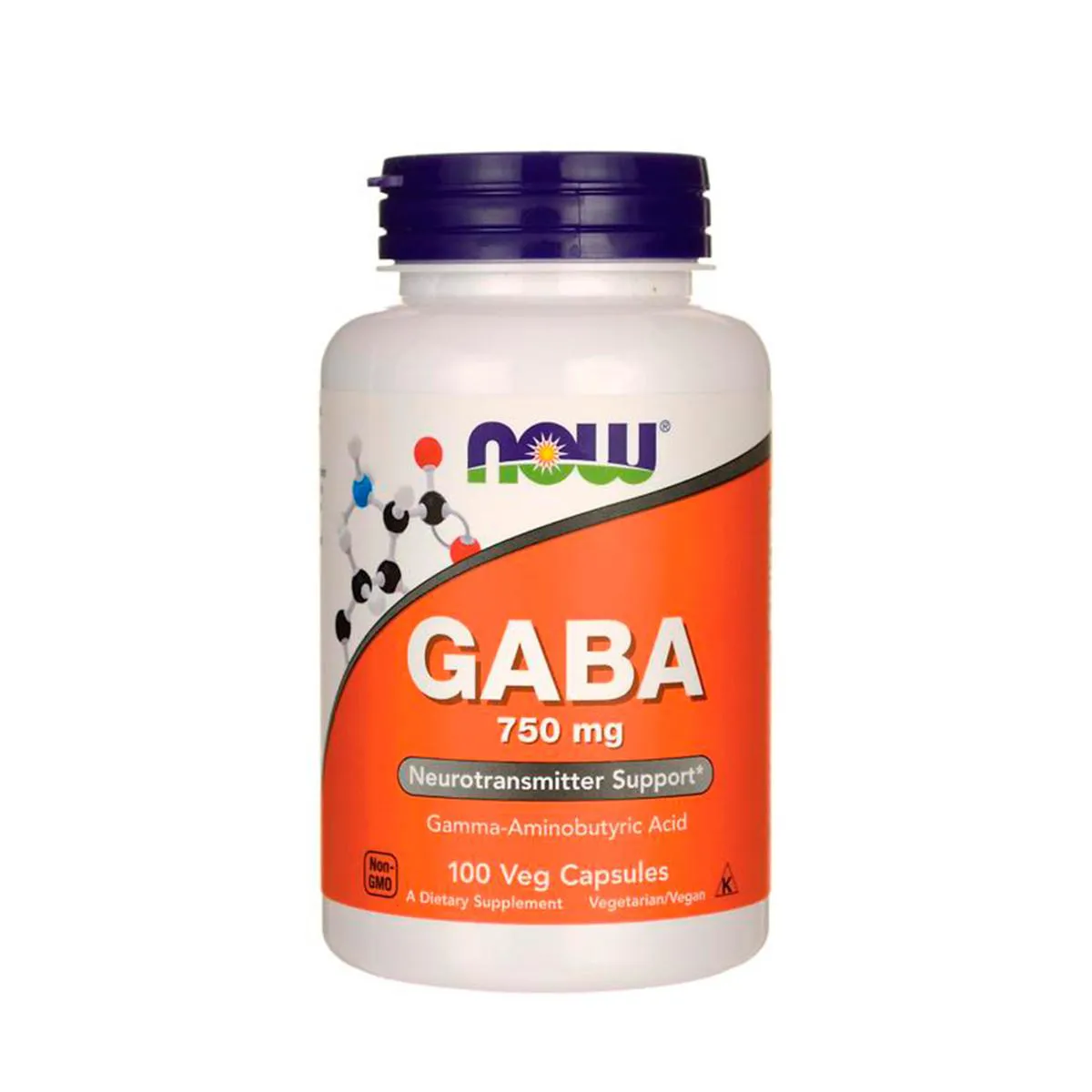 GABA 750MG (100 VCAPS) NOW FOODS