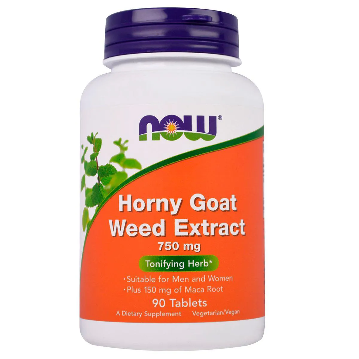 HORNY GOAT WEED 750MG (90 TABS) NOW FOODS