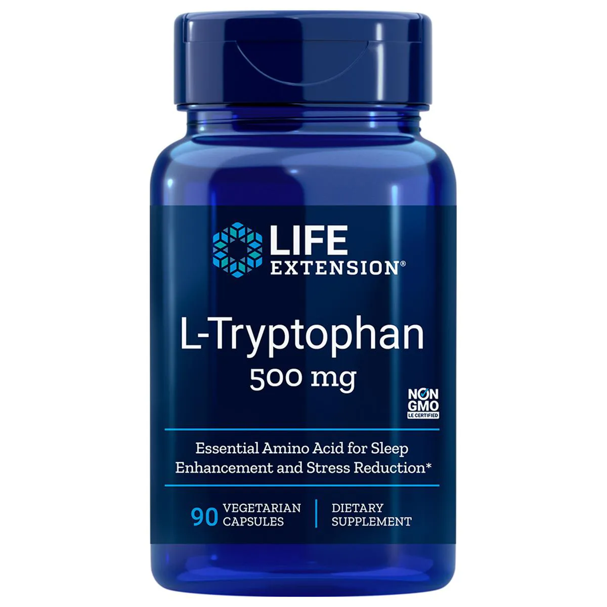 L TRIPTOFANO TRYPTOPHAN 500MG (90 VCAPS) LIFE EXTENSION