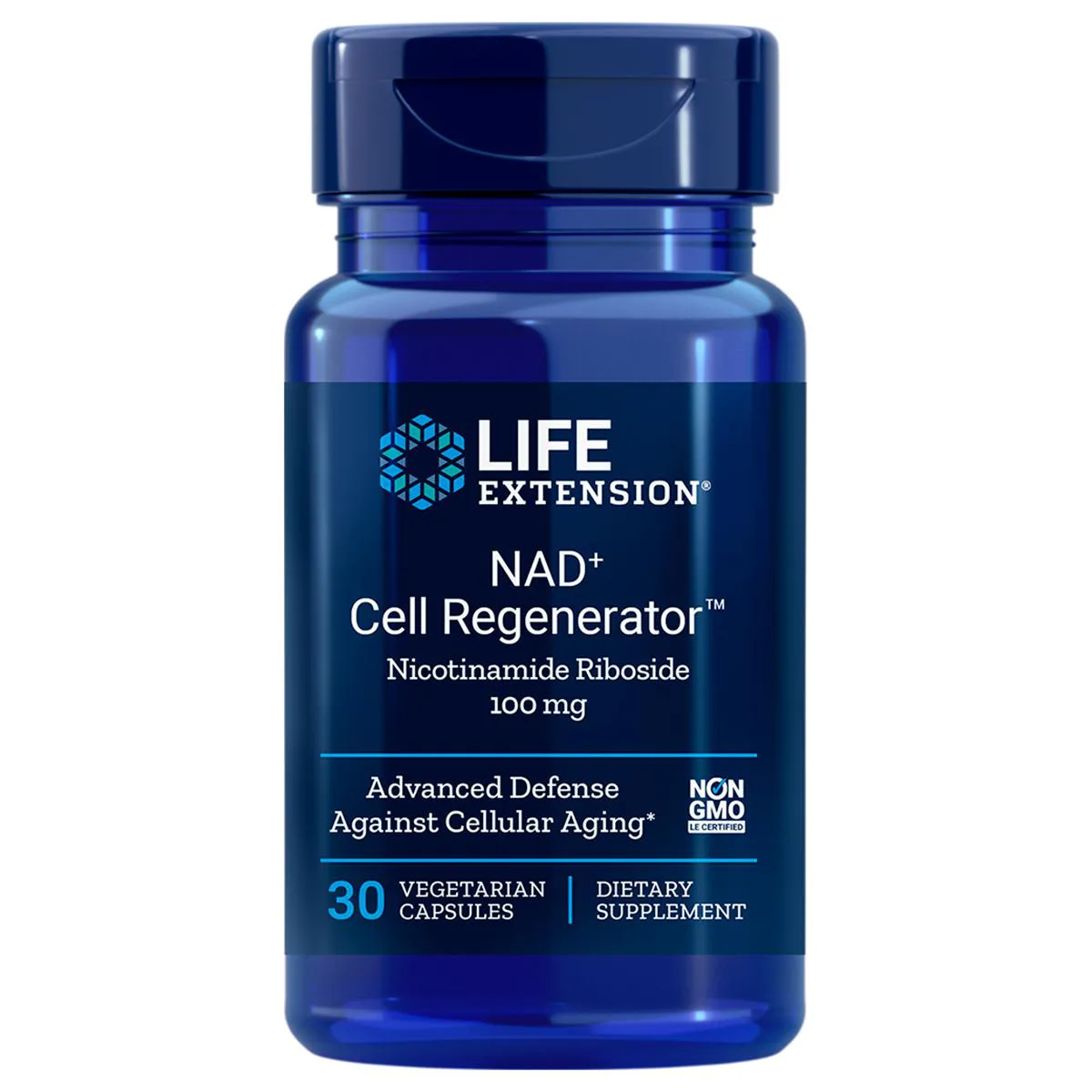 NAD + CELL REGENERATOR 100MG (30 CAPS) LIFE EXTENSION
