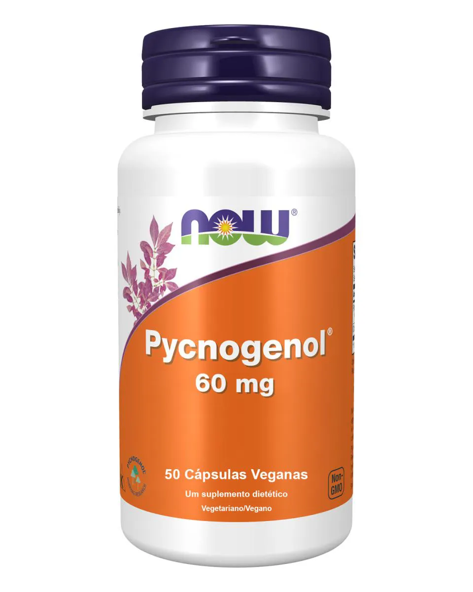 PYCNOGENOL 60MG  (50 VCAPS) NOW FOODS