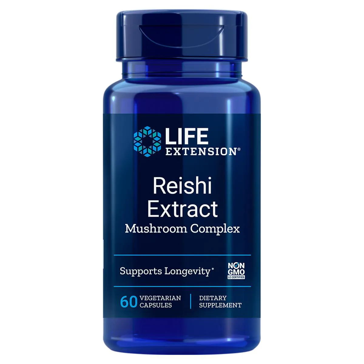 REISHI EXTRACT MUSHROOM COMPLEX (60 CAPS) LIFE EXTENSION