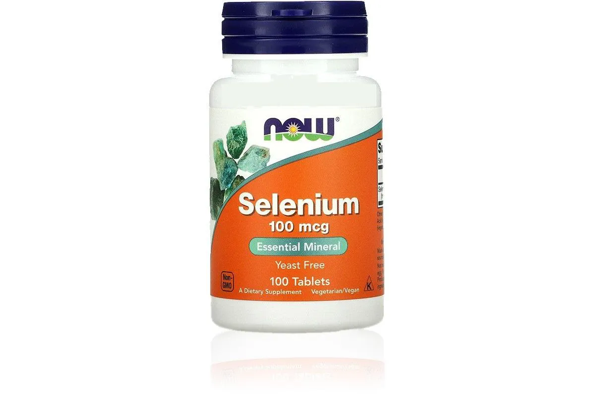 SELêNIO SELENIUM 100MCG (100 TABS) NOW FOODS