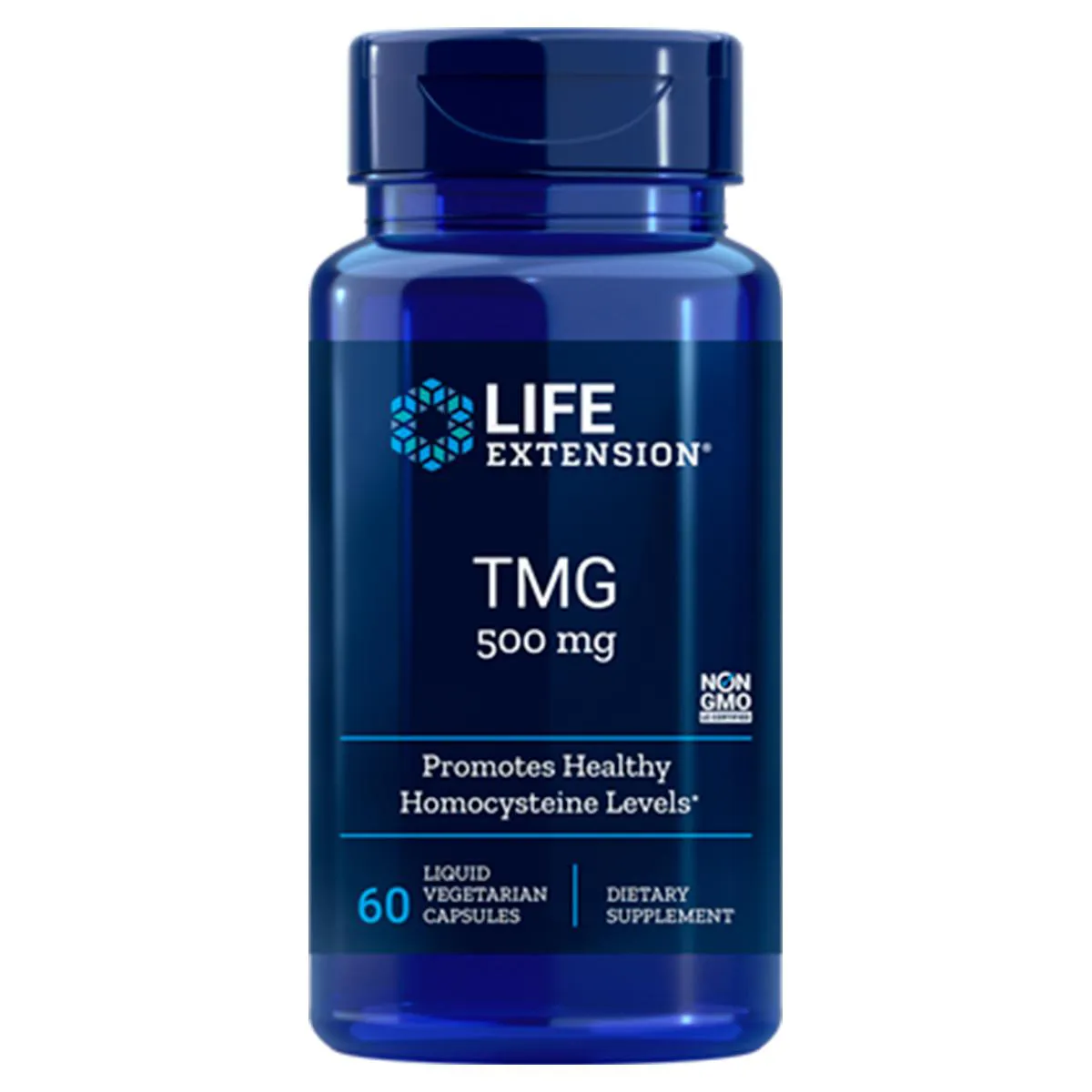 TMG TRIMETHYLGLYCINE 500MG (60 LVCAPS) LIFE EXTENSION