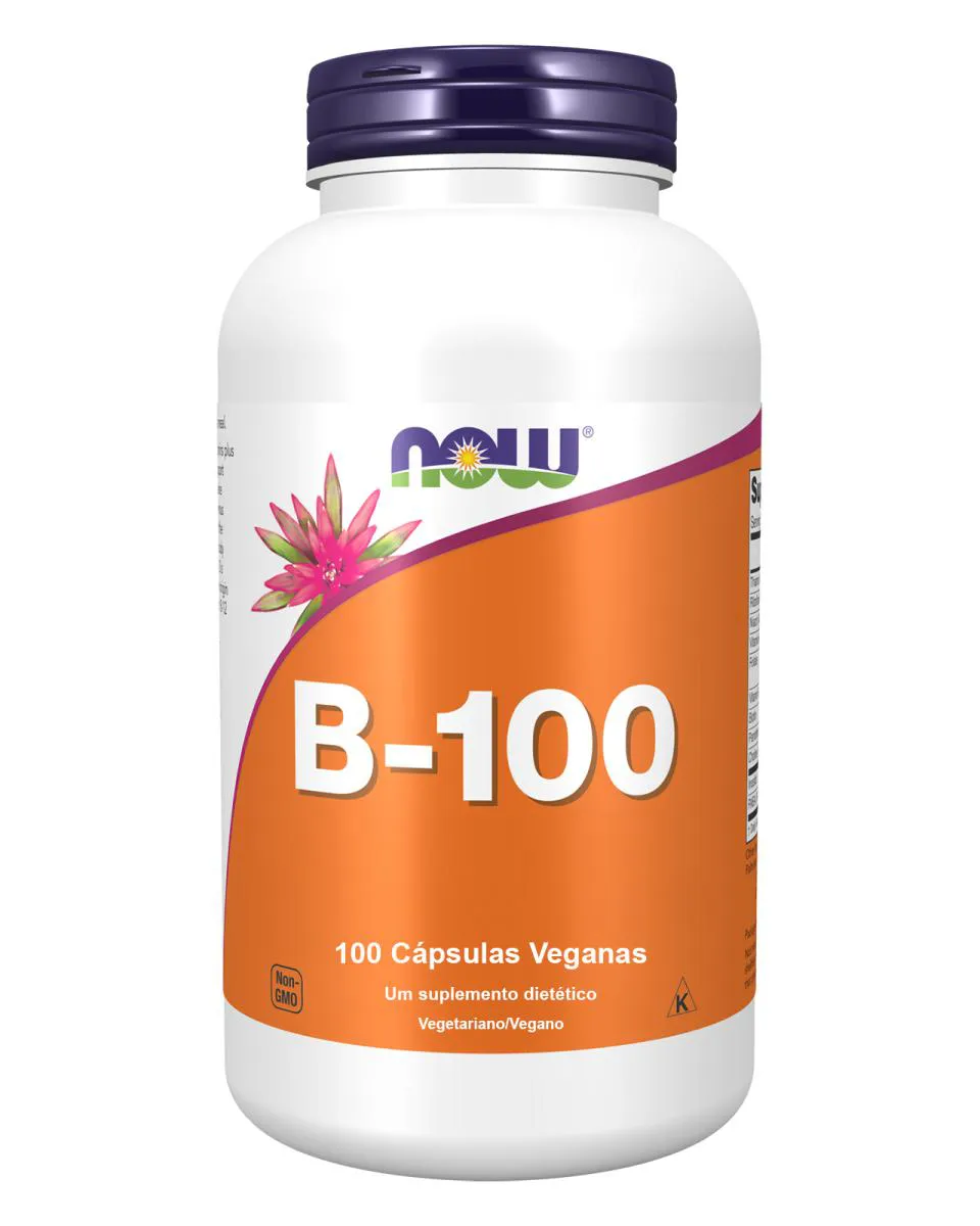 VITAMINA COMPLEXO B-100 (100 VCAPS) NOW FOODS