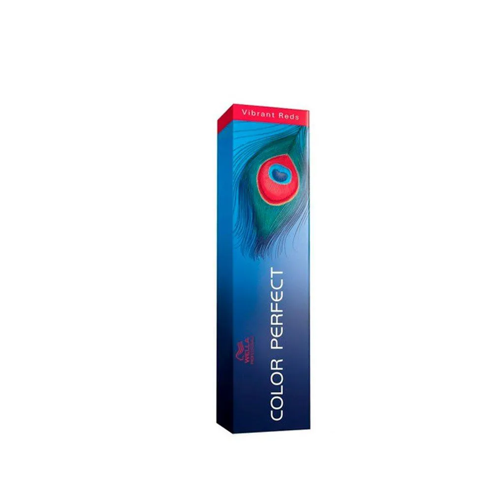 COLORAçãO WELLA COLOR PERFECT 7.4 LOURO MéDIO AVERMELHADO