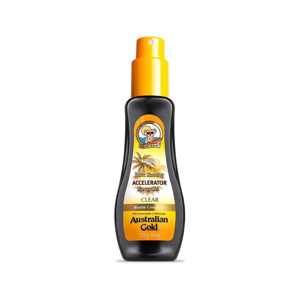 ACELERADOR DE BRONZEADO AUSTRALIAN GOLD SPRAY DARK TANNING - 125ML