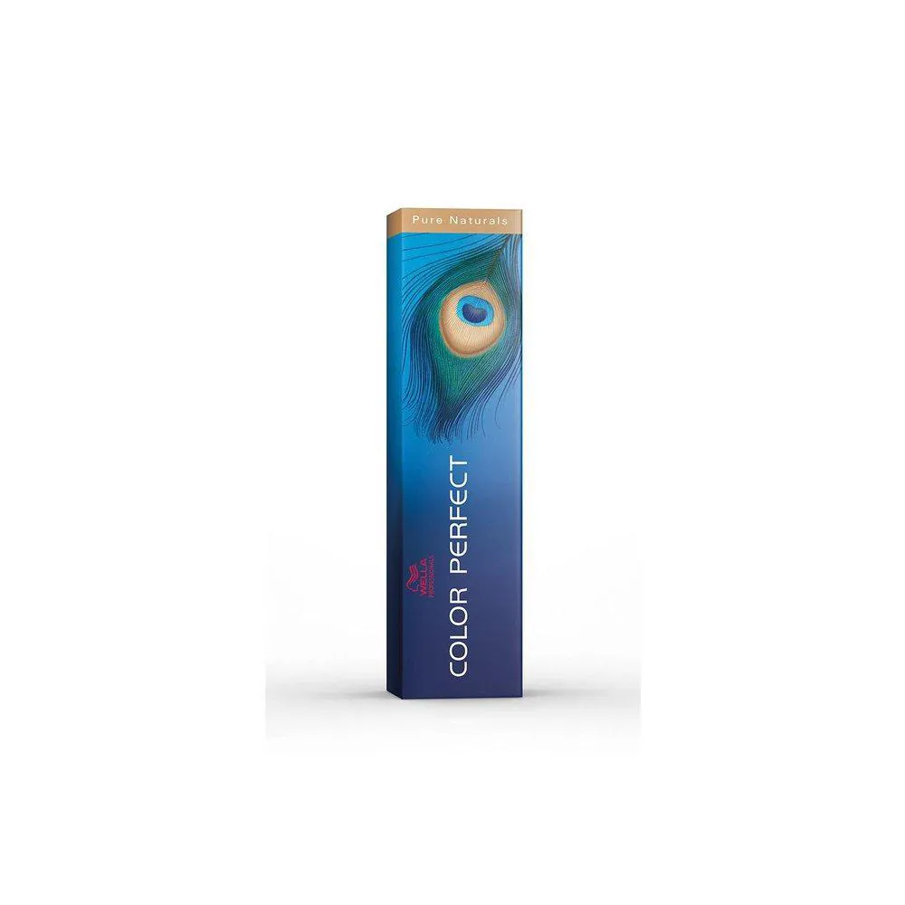 COLORAçãO WELLA COLOR PERFECT 8.01 LOURO CLARO NATURAL ACINZENTADO