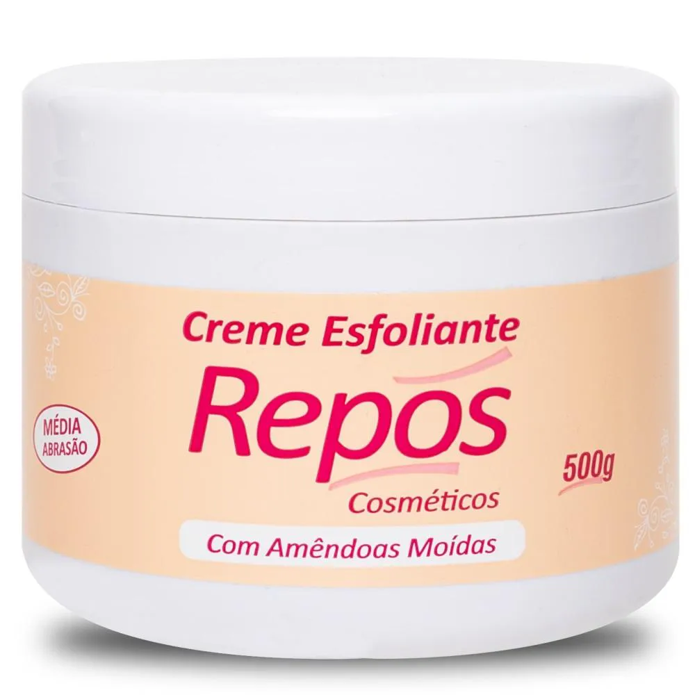 ESFOLIANTE MéDIA ABRASãO COM AMêNDOAS MOIDAS 500GR REPOS