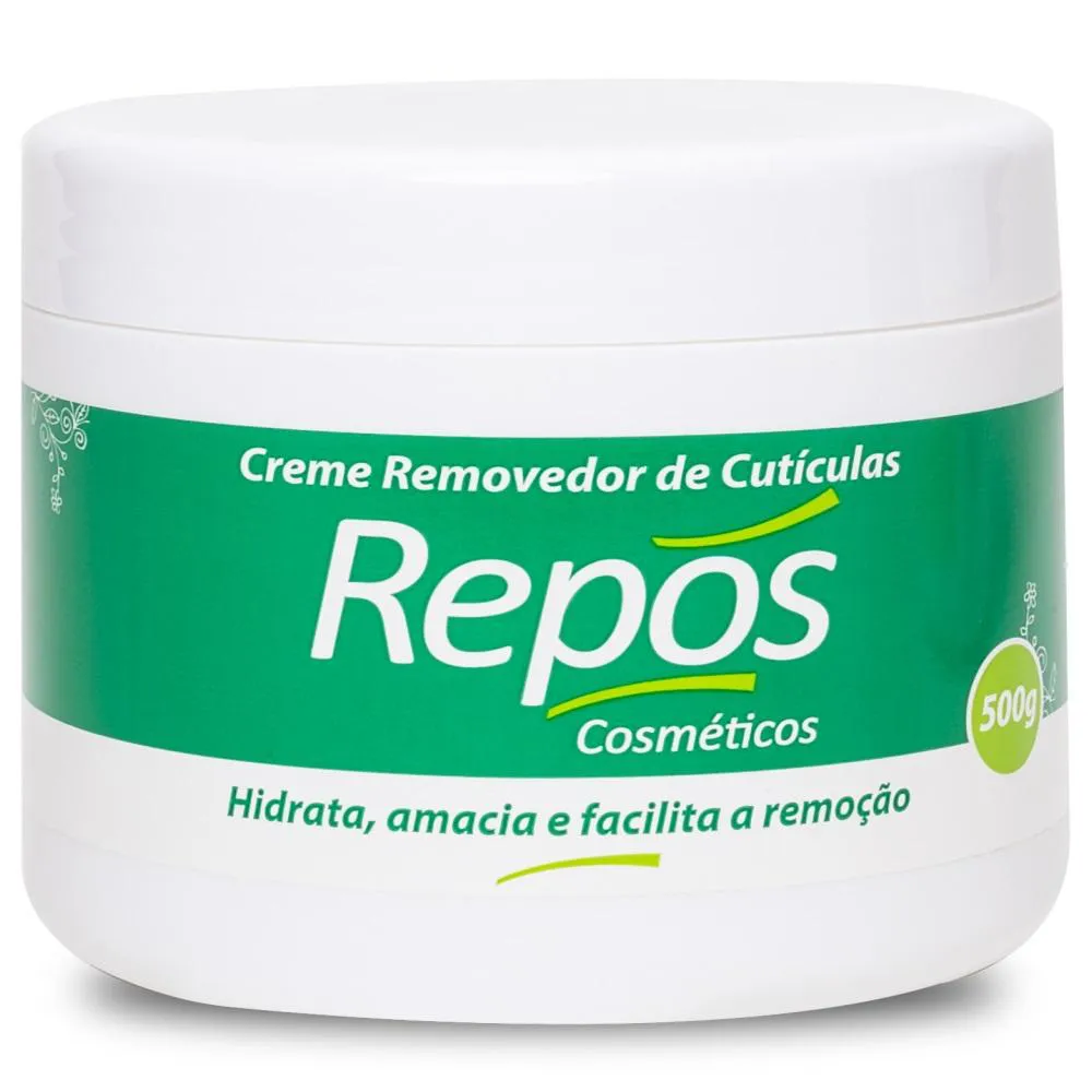 REMOVEDOR DE CUTICULAS MãOS E PéS 500GR REPOS