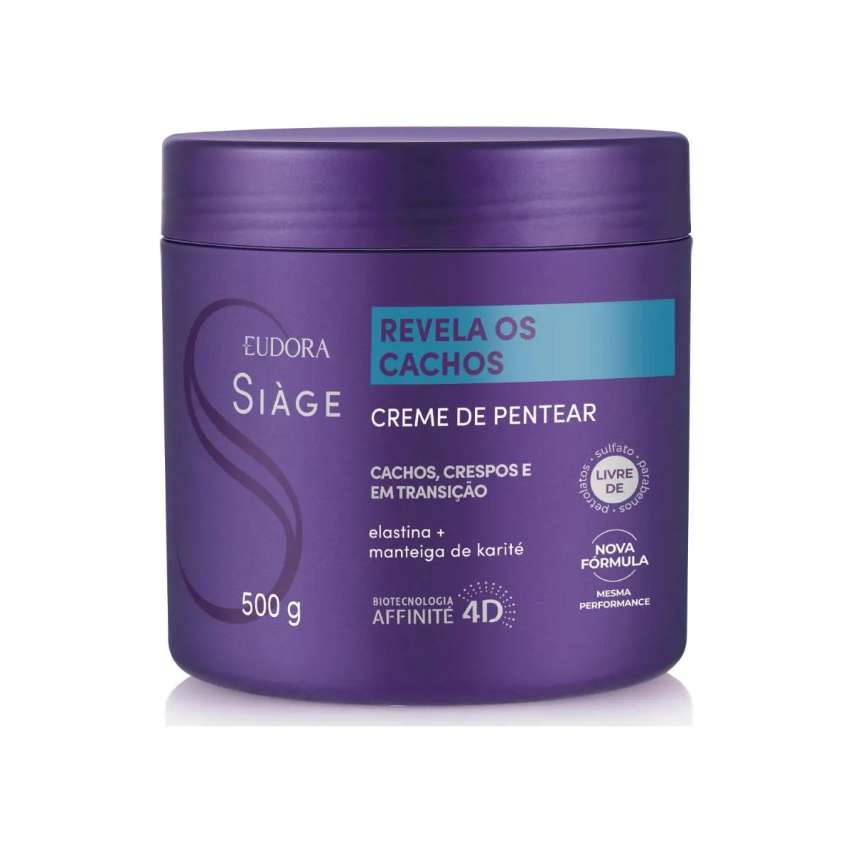 Eudora Siàge Revela Os Cachos Creme Para Pentear 500G