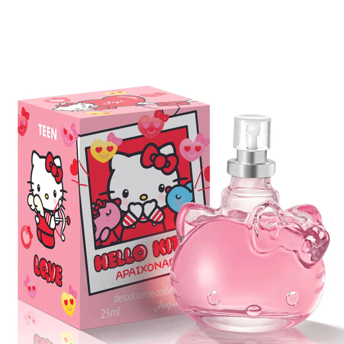 JEQUITI HELLO KITTY APAIXONADA DESODORANTE COLôNIA FEM 25ML