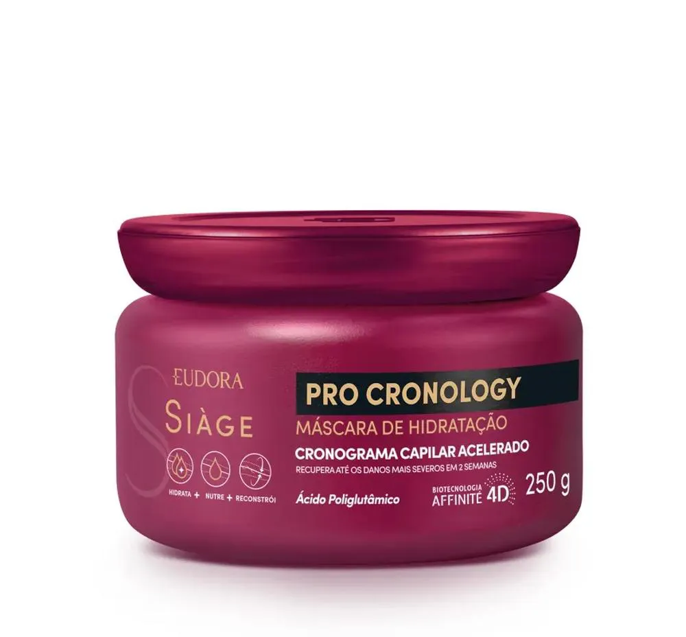 EUDORA MáSCARA DE HIDRATAçãO SIàGE PRO CRONOLOGY 250G