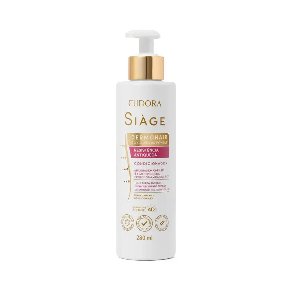 EUDORA CONDICIONADOR SIàGE RESISTêNCIA ANTIQUEDA 280ML
