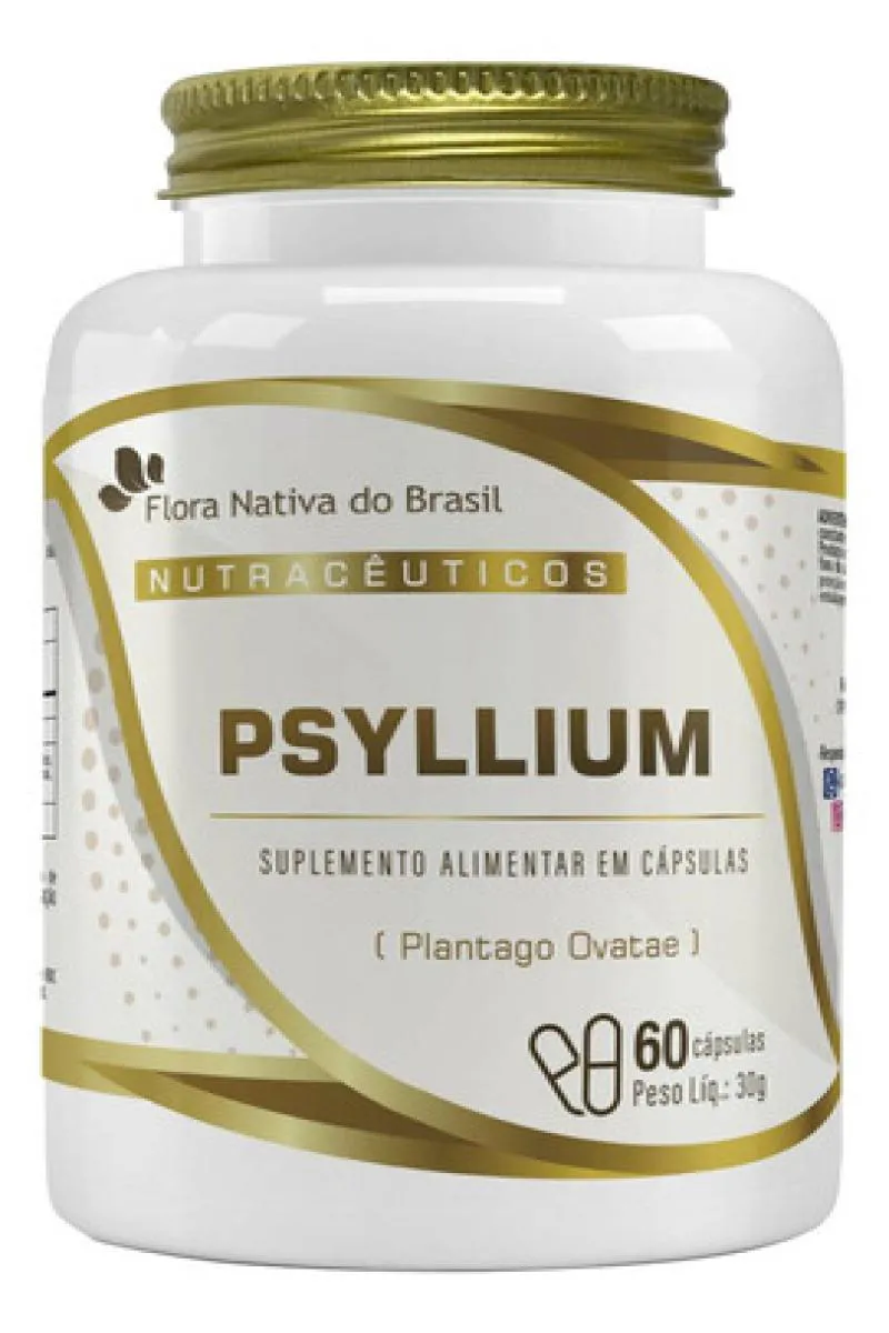 PSYLLIUM 60 CáPSULAS FLORA NATIVA