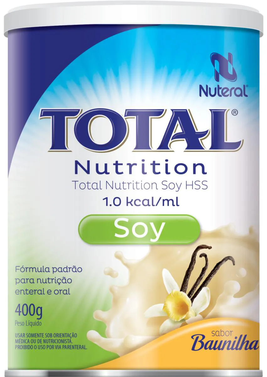 NUTRIçãO ENTERAL 01 LATAS TOTAL NUTRITION SOY NUTERAL