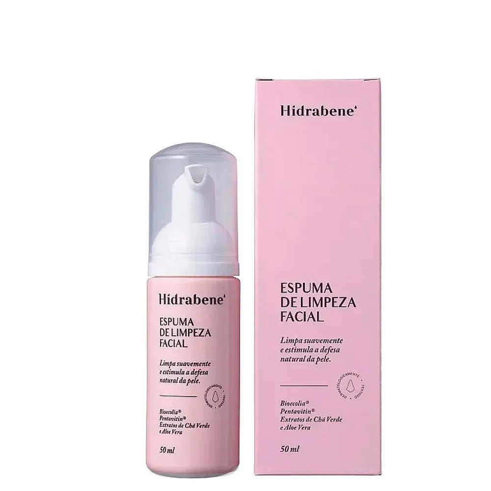 HIDRABENE ESPUMA DE LIMPEZA FACIAL 50ML